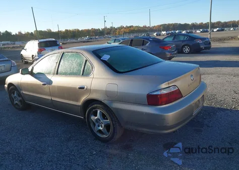 2003 Acura Tl 3.2 z USA, uszkodzony, nr VIN 19UUA56663A080749
